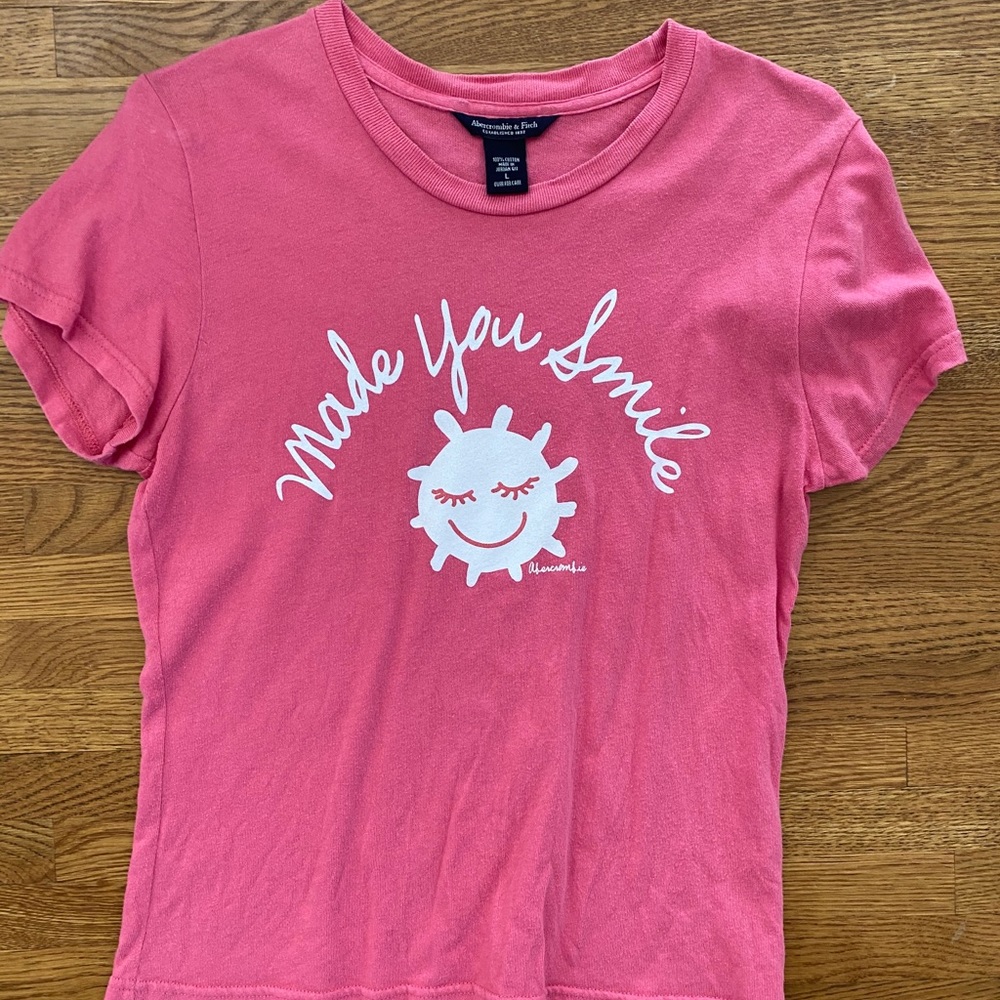 Made You Smile Abercrombie Shirt